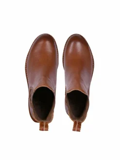 Crickit Boots & Stiefeletten*Damen Chelsea-Boots - NICKI cognac bedruckt