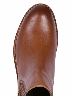Crickit Boots & Stiefeletten*Damen Chelsea-Boots - NICKI cognac bedruckt