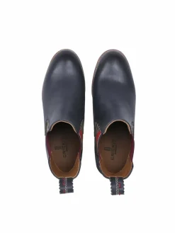 Crickit Boots & Stiefeletten*Damen Chelsea-Boots - PALOMA grau bedruckt