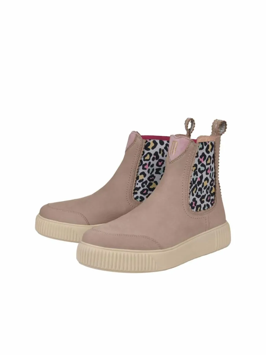 Crickit Boots & Stiefeletten*Damen Chelsea-Boots - ROMY beige bedruckt