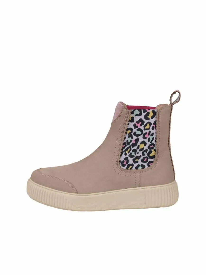 Crickit Boots & Stiefeletten*Damen Chelsea-Boots - ROMY beige bedruckt