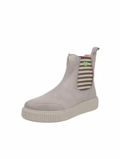 Crickit Boots & Stiefeletten*Damen Chelsea-Boots - ROMY taupe bedruckt