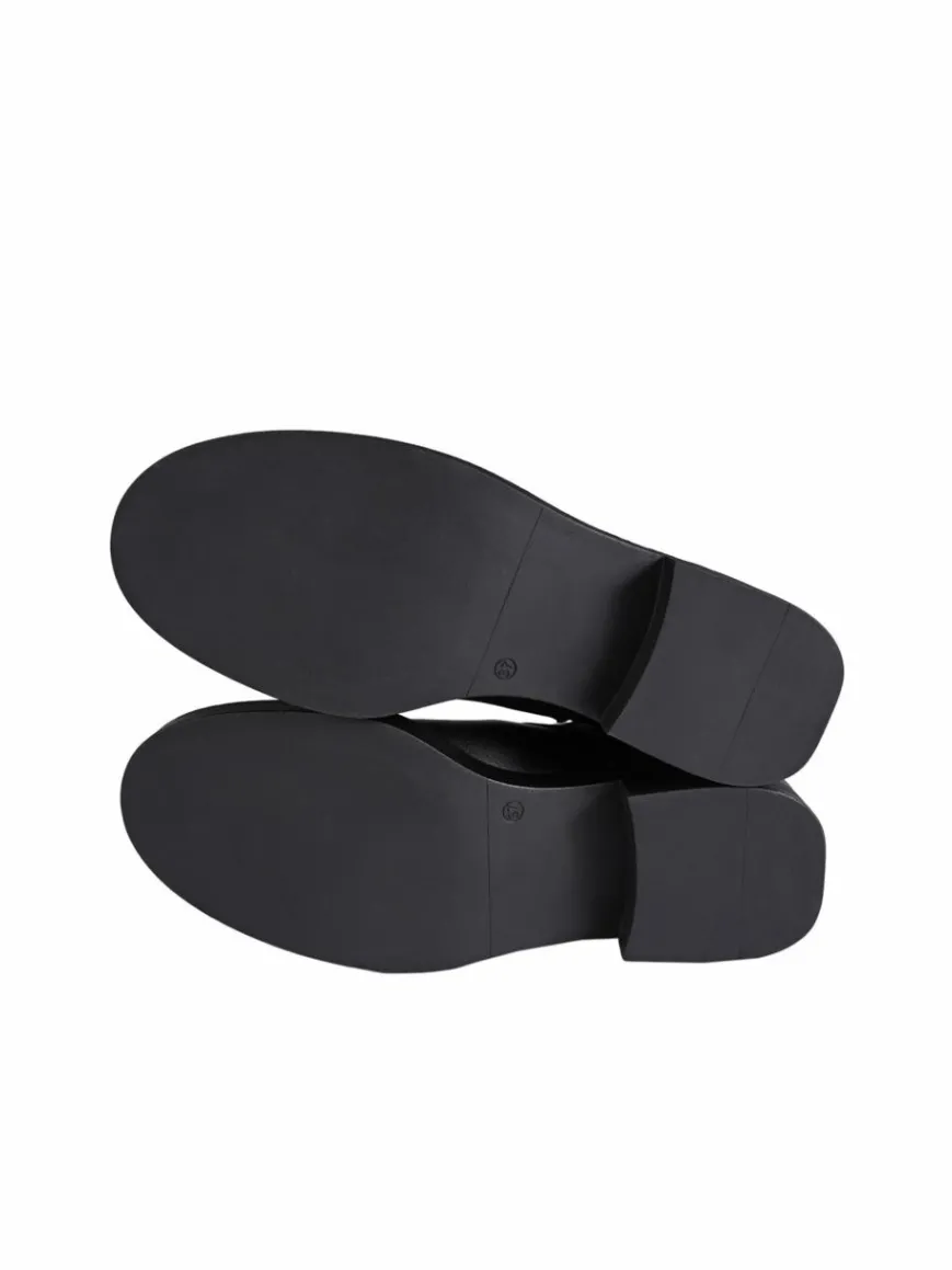 Apple of Eden Boots & Stiefeletten*Damen Chelsea-Boots - SIMONE schwarz uni