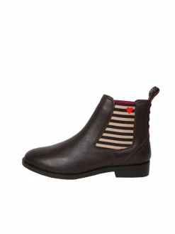 Crickit Boots & Stiefeletten*Damen Chelsea-Boots - SUVI braun bedruckt