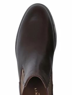 Crickit Boots & Stiefeletten*Damen Chelsea-Boots - SUVI braun bedruckt