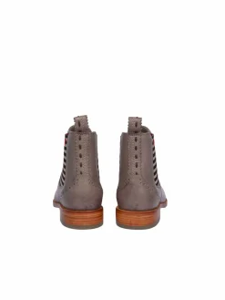 Crickit Boots & Stiefeletten*Damen Chelsea-Boots - SUVI taupe bedruckt