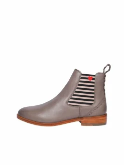 Crickit Boots & Stiefeletten*Damen Chelsea-Boots - SUVI taupe bedruckt
