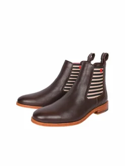 Crickit Boots & Stiefeletten*Damen Chelsea-Boots - SUVI braun bedruckt