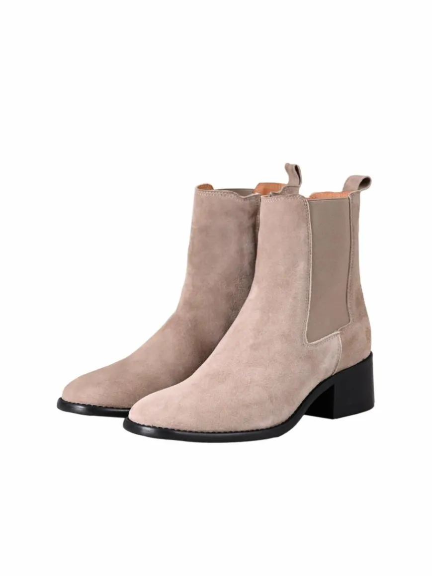 Apple of Eden Boots & Stiefeletten*Damen Chelsea-Boots - TESSA taupe uni