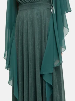 Vera Mont Pullover & Strickjacken*Damen Chiffonstola smaragd uni