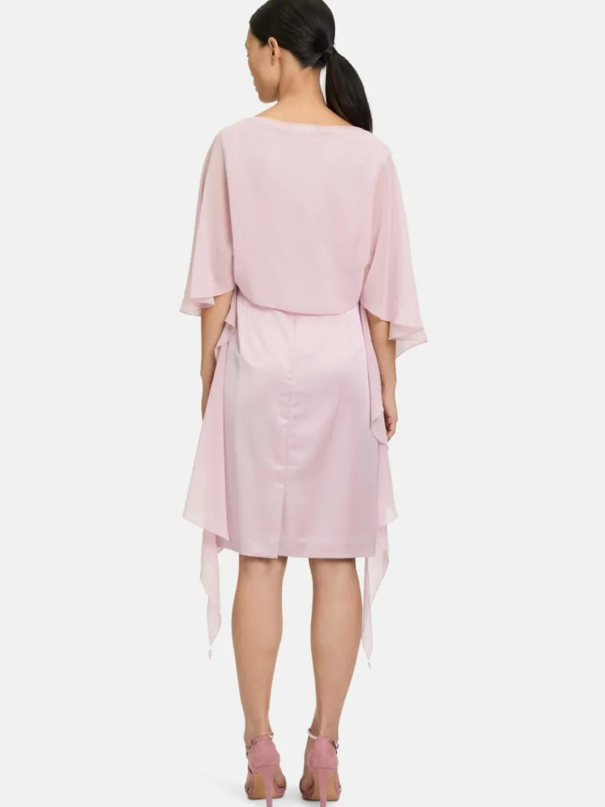 Vera Mont Pullover & Strickjacken*Damen Chiffonstola rosa uni