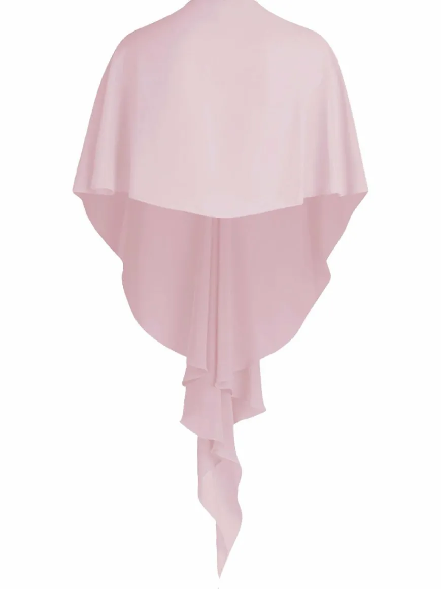 Vera Mont Pullover & Strickjacken*Damen Chiffonstola rosa uni