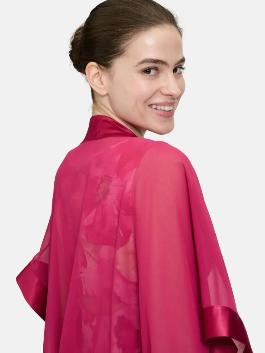 Vera Mont Schals & Tücher|Blazer*Damen Chiffonstola bordeaux uni