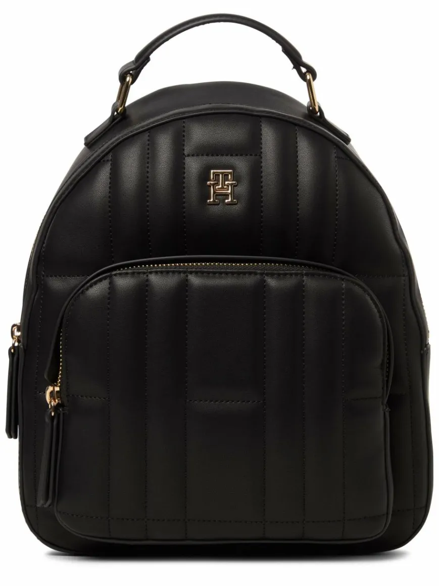 Tommy Hilfiger Taschen & Rucksäcke*Damen Cityrucksack schwarz uni