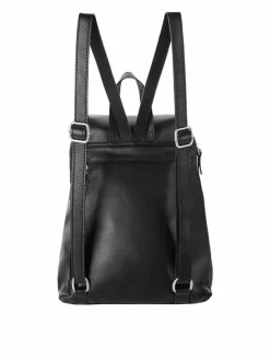 Cluty Taschen & Rucksäcke*Damen Cityrucksack schwarz uni