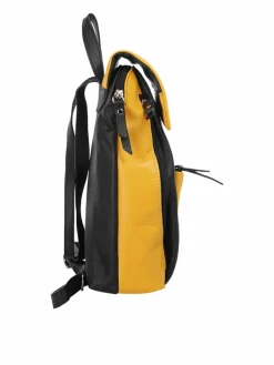 Cluty Taschen & Rucksäcke*Damen Cityrucksack gelb uni
