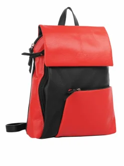 Cluty Taschen & Rucksäcke*Damen Cityrucksack rot uni
