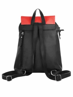 Cluty Taschen & Rucksäcke*Damen Cityrucksack rot uni