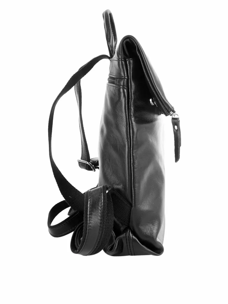 Cluty Taschen & Rucksäcke*Damen Cityrucksack schwarz uni