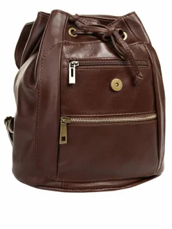 Samantha Look Taschen & Rucksäcke*Damen Cityrucksack braun uni