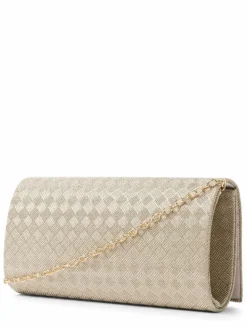 Kurt Kölln Taschen & Rucksäcke*Damen Clutch gold strukturiert