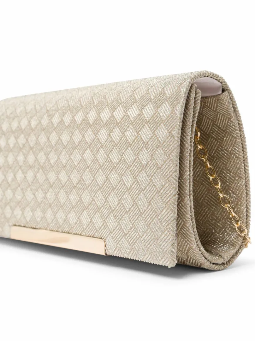 Kurt Kölln Taschen & Rucksäcke*Damen Clutch gold strukturiert