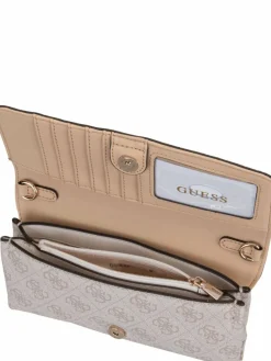 GUESS Taschen & Rucksäcke*Damen Clutch - Noelle ZG beige uni