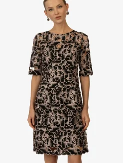 Kraimod Kleider*Damen Cocktailkleid pink gemustert