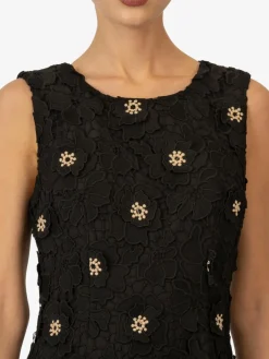 Kraimod Kleider*Damen Cocktailkleid schwarz gemustert