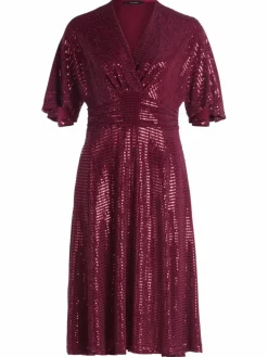 Vera Mont Kleider*Damen Cocktailkleid mehrfarbig uni