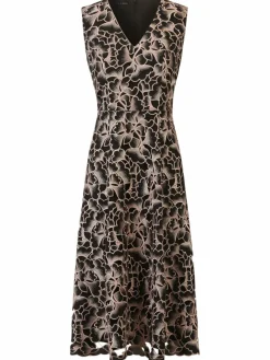 Kraimod Kleider*Damen Cocktailkleid pink gemustert