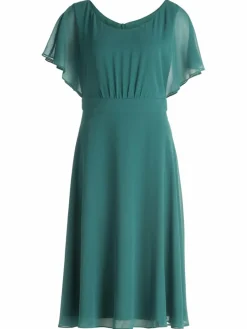 Vera Mont Kleider*Damen Cocktailkleid smaragd uni