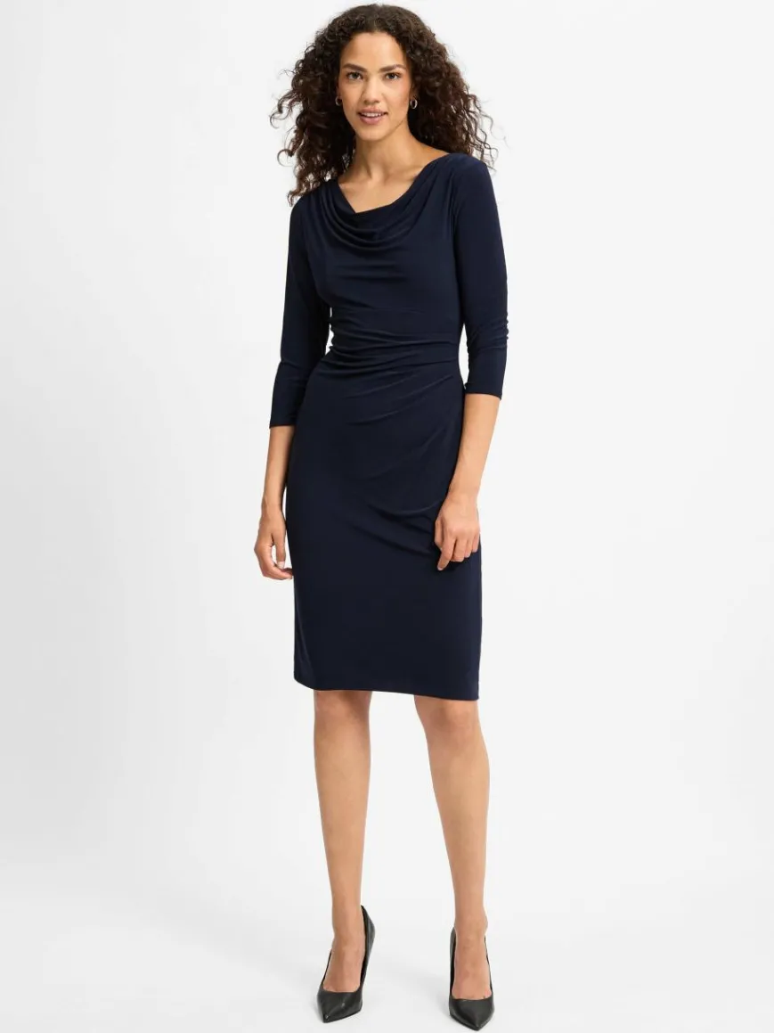 Ambiance Kleider*Damen Cocktailkleid marine uni