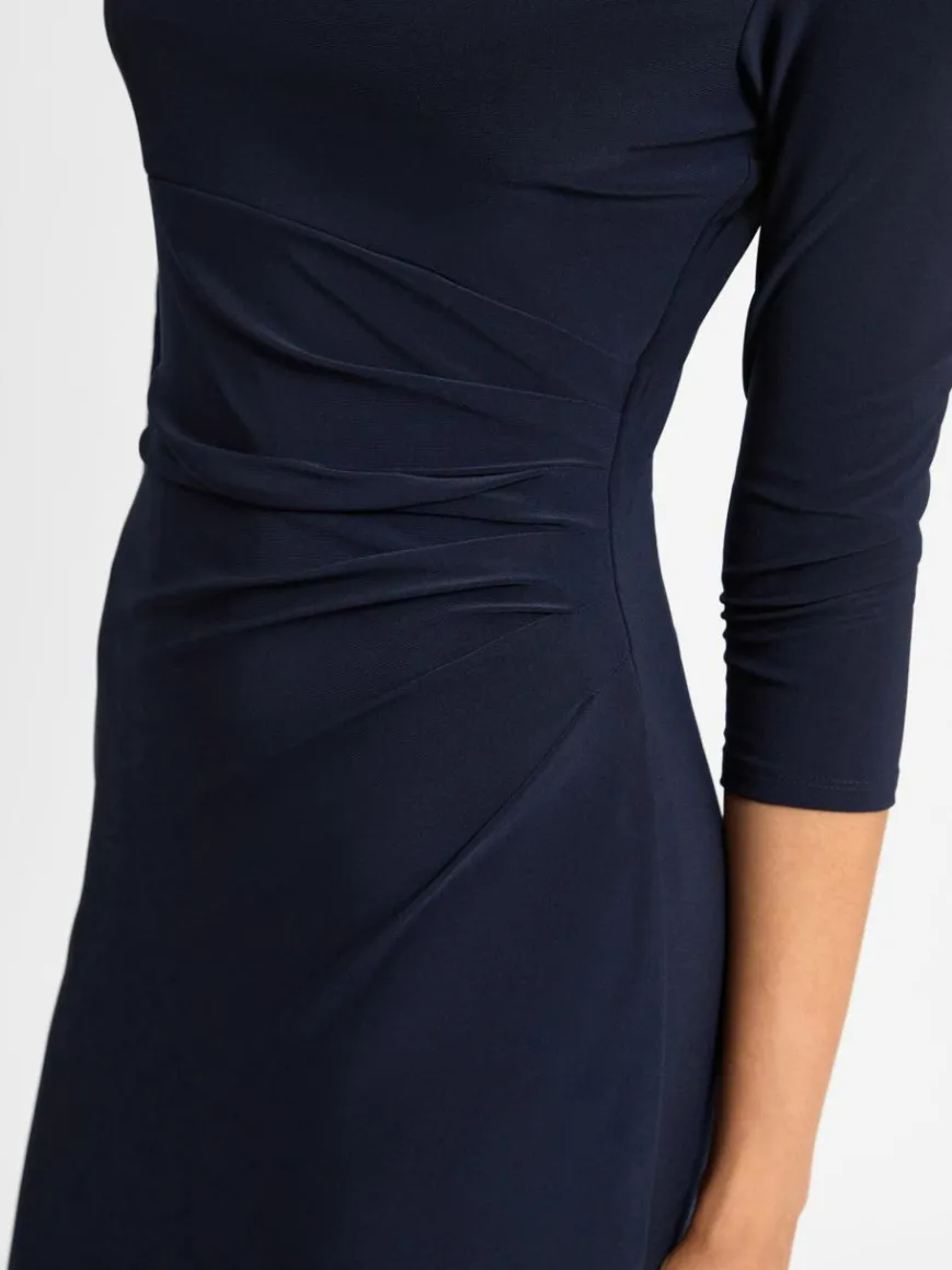 Ambiance Kleider*Damen Cocktailkleid marine uni