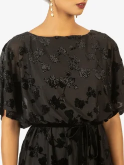 Kraimod Kleider*Damen Cocktailkleid schwarz gemustert