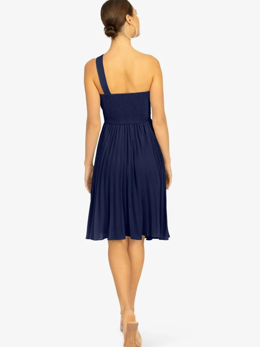 Kraimod Kleider*Damen Cocktailkleid marine uni
