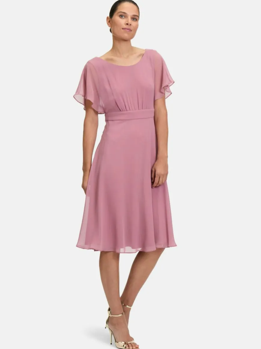 Vera Mont Kleider*Damen Cocktailkleid rosa altrosa uni