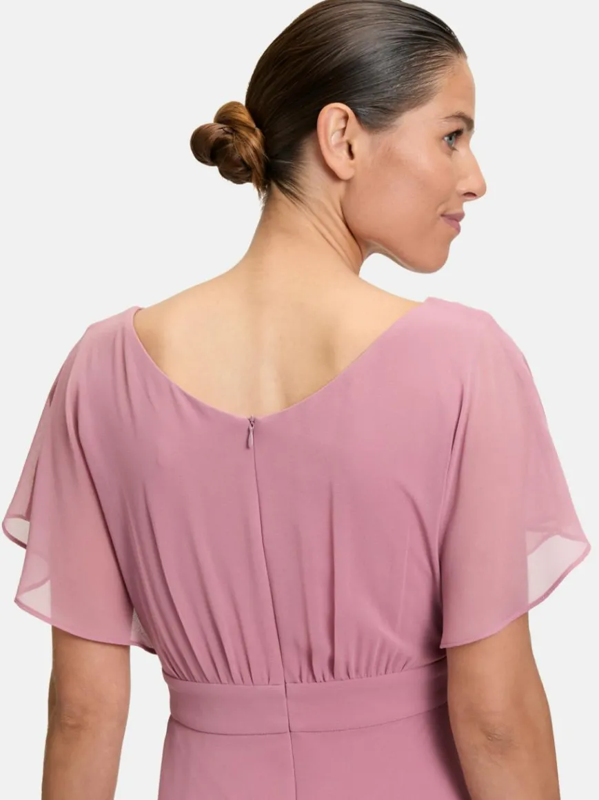 Vera Mont Kleider*Damen Cocktailkleid rosa altrosa uni