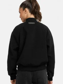 Marikoo Jacken & Westen*Damen Collegejacke - Zunaa 16 schwarz uni