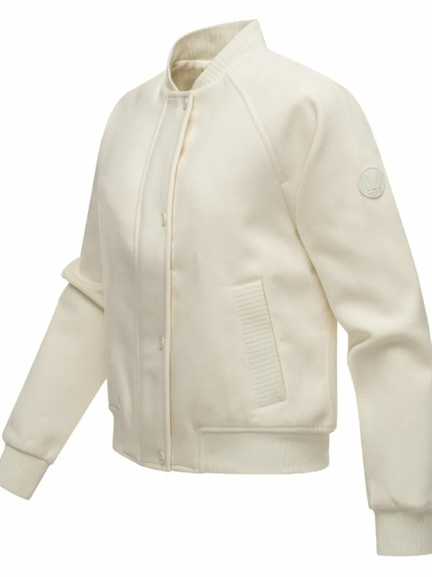 Marikoo Jacken & Westen*Damen Collegejacke - Zunaa 16 weiß uni