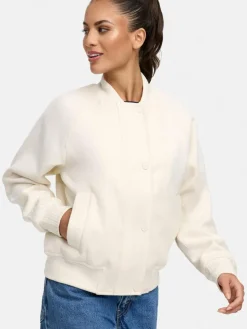 Marikoo Jacken & Westen*Damen Collegejacke - Zunaa 16 weiß uni