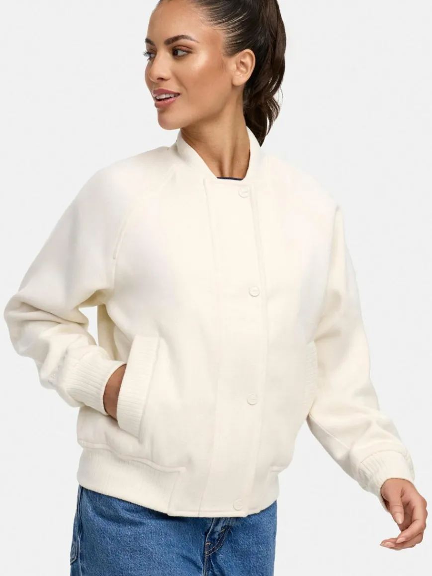 Marikoo Jacken & Westen*Damen Collegejacke - Zunaa 16 weiß uni