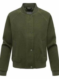 Marikoo Jacken & Westen*Damen Collegejacke - Zunaa 16 oliv uni