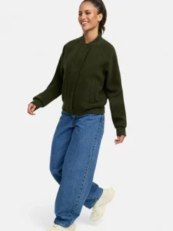 Marikoo Jacken & Westen*Damen Collegejacke - Zunaa 16 oliv uni