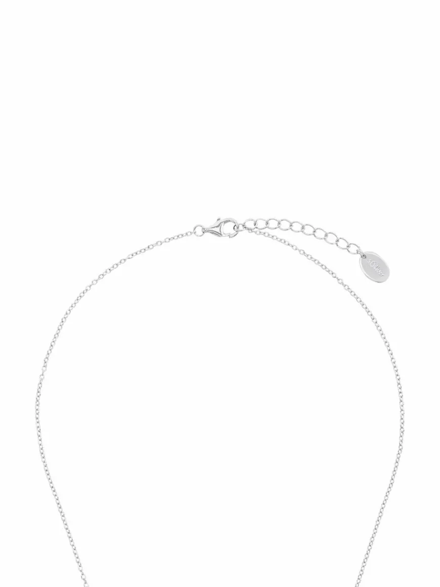 s.Oliver Schmuck*Damen Collier silber uni