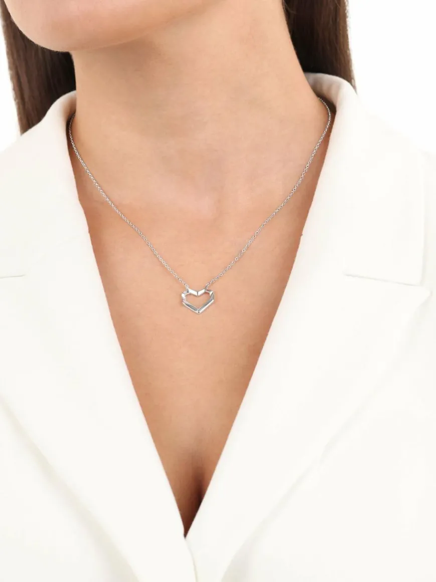 s.Oliver Schmuck*Damen Collier silber uni