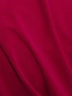 Marie Lund Blusen*Damen Cordbluse himbeer uni