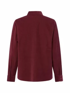 s.Oliver Blusen*Damen Cordbluse bordeaux uni