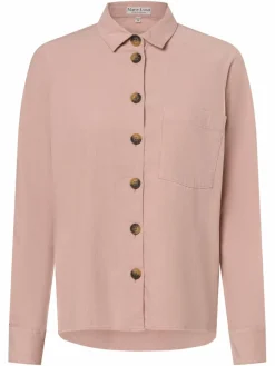 Marie Lund Blusen*Damen Cordbluse altrosa uni