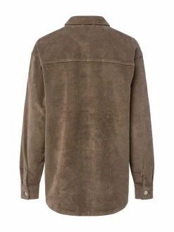 Noisy May Blusen*Damen Cordbluse - NMAlva braun uni